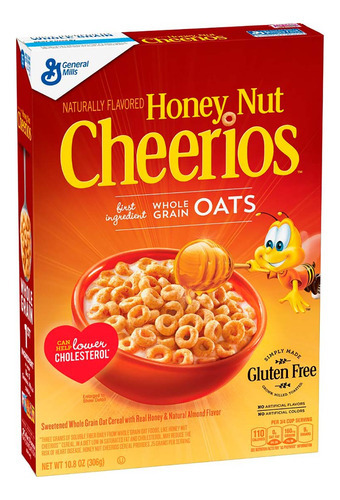 Cereal Honey Nut Cherrios 306g