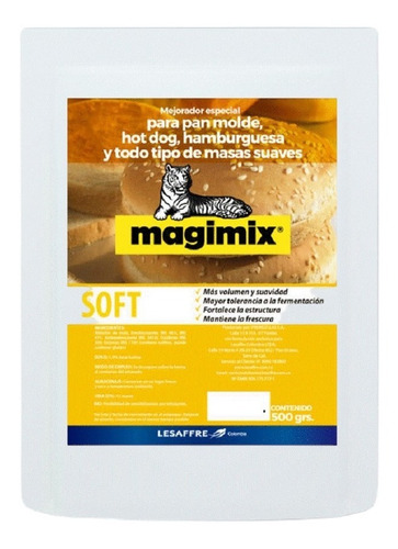 Mejorador Especial Para Pan Molde Magimix Soft X 500gr