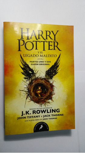 Libro Harry Potter Y El Legado Maldito  (nuevo)
