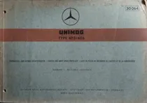 Comprar Manual Catálogo Master De Despiece: M. Benz Unimog 403\u002F406