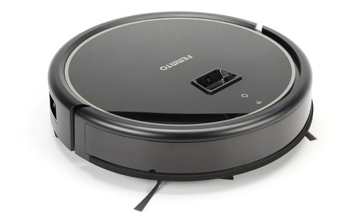 Imagen 1 de 5 de Aspiradora Robot Femmto 220V Negra Con Mapeo Inteligente Giroscopica