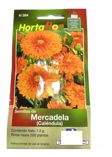 200 Semillas De Mercadela 1.5 G Hortaliza 384