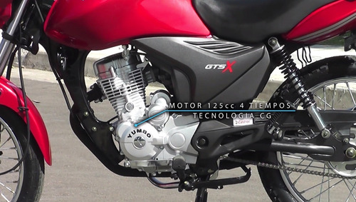 Yumbo Gts X 125 Strong Financia En 36 Cuotas Delcar Motos