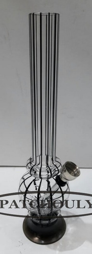 Imagen 5 de 8 de Bong Pipa Agua Water Pipe Color Line Acrilico 22 Cm.