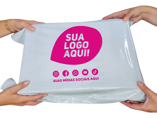 Envelope Correio Sedex 50x60 Personalizado 1 Cor - 1000 Und