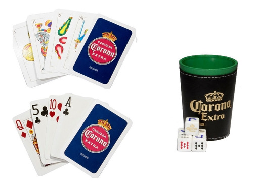 Imagen 1 de 5 de Cubilete Profesional Cervezas + 1 Española + 1 Poker