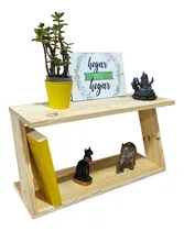 Comprar Repisa De Pared Estantes Biblioteca Especiero Madera Pino