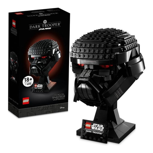 Kit Lego Star Wars Casco De Soldado Oscuro 75343 693 Piezas