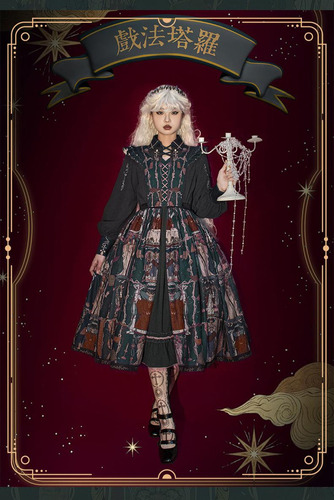 Vestidos Góticos Victorianos Bla Miads Lolita Para Niñas Par