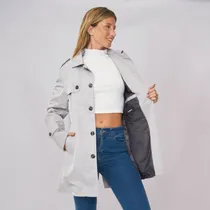 Comprar Customs Ba Piloto Trench Mujer Ultra Liviana Otoño