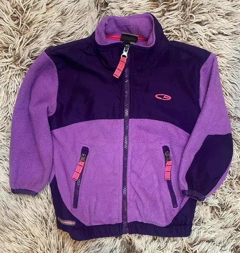 Sudadera Hoodie Champion Morada Sin Gorro Para Ni a 2 A os