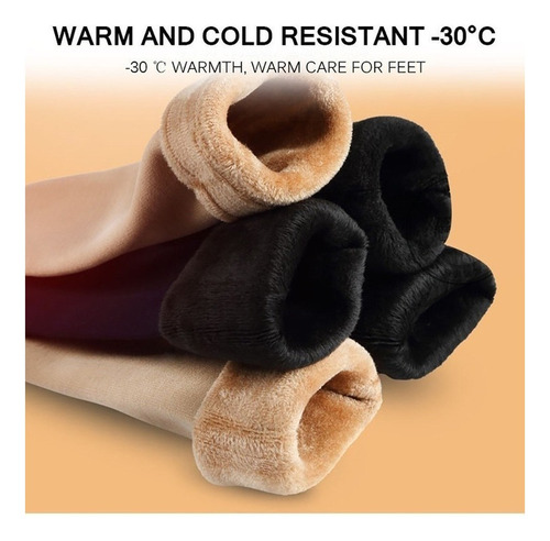 8 Pares De Calcetines De Nieve Térmicos Gruesos Para Inviern