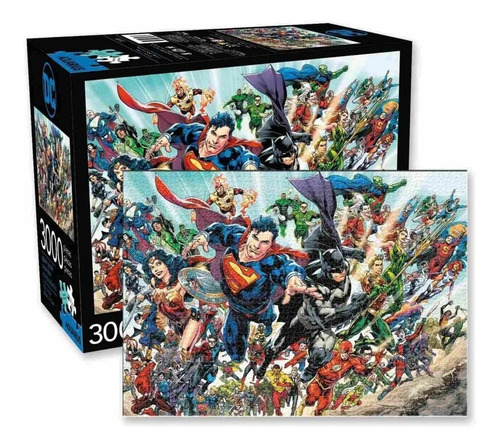 Rompecabezas  3000 Piezas Universo  Dc Comics