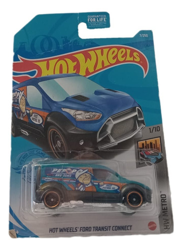 Camioneta Coleccion Ford Transit Connect Hot Wheels