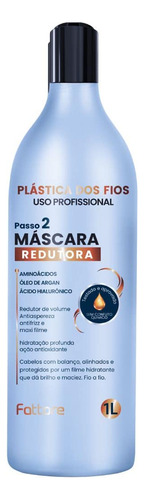Kit Shampoo E Máscara Plástica Dos Fios Fattore 1l