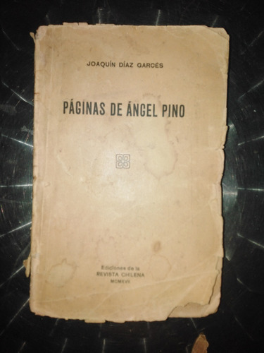 Libro ( Reliquia Literatura Chilena Año Mcmxvii )