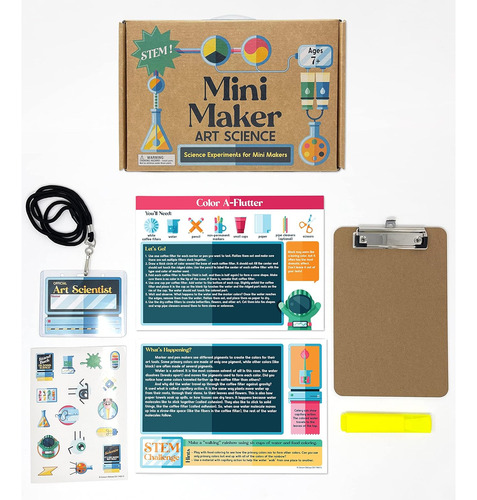 Carson Dellosa Grados 2-5 Mini Creador De Kits De Ciencia: C