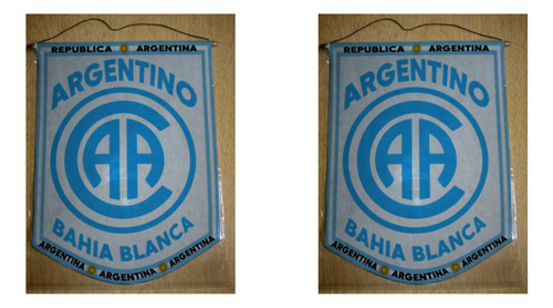 Banderin Grande 40cm Argentino Bahia Blanca