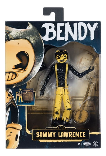 Bendy - Figura De Sammy Lawrence - Articulado - 13 Cm Alto