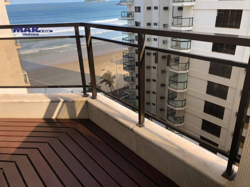 Imagem 13 de 26 de Apartamento À Venda No Guarujá, Na Praia Das Pitangueiras, Calçadão, Vista Mar, 02 Vagas De Garagem. - Ap11309