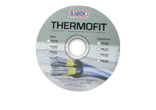 Rollo Con 100 Metros De Thermofit 1/8