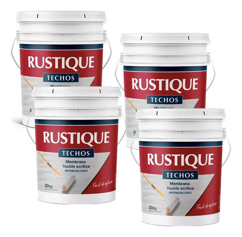 Membrana Liquida Rustique Techos 80 Kg