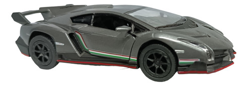 Lamborghini Veneno, 12,5cms. Largo, Escala 1/36. Metálico. 