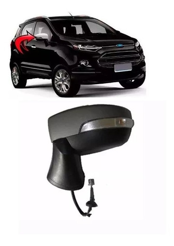 Espejo Ecosport 2013 2014 2015 2016 2017 Electrico Con Giro