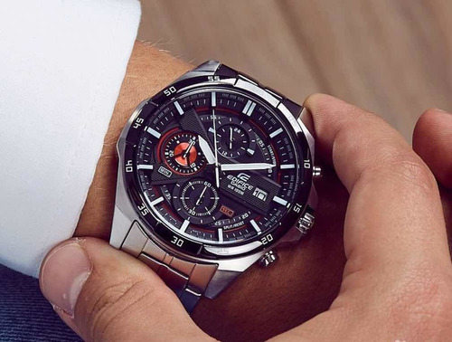 Relógio Casio Edifice Efr-556-2av Com Caixa 50mm