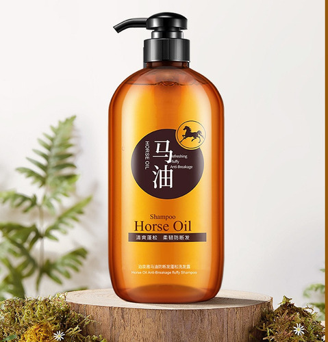 Shampoo Hidratante Flexível Com Óleo Cavalo 300 Ml