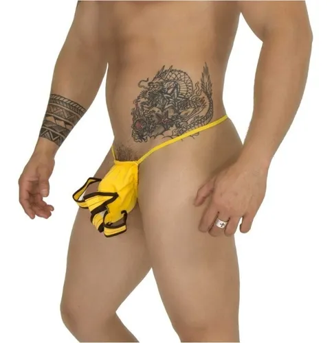 Lenceria Para Hombre Tanga Platano Ta11