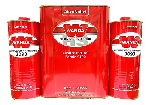 comprar Kit Transparente Automotriz Wanda 9100 Hs Galon
