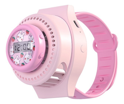 Mini Ventilador Reloj Para Niños Con Temporizador