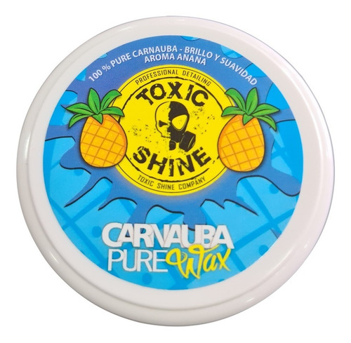 Imagen 1 de 9 de Toxic Shine Carnauba Pure Paste Wax - Cera En Pasta - 120grs