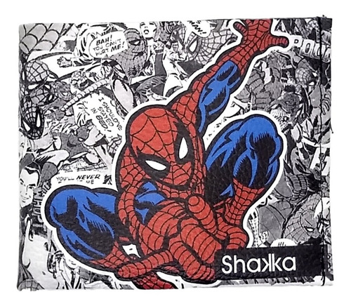 Imagen 1 de 5 de Billetera Shakka Marvel Spiderman 90's Muy Lejano