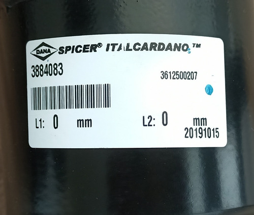 Eixo Cardan Dana Spicer Volvo Penta D11 D13 Ips 3884083