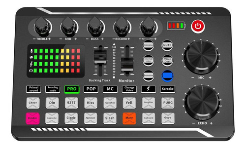 Misturador De Interface De Áudio Mixer F998 F998 F998 -