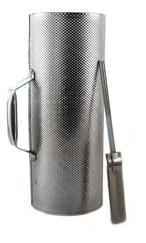 Guiro Grande Metal Con Raspador Cumbia Vg 33 X 12,5cm - Full
