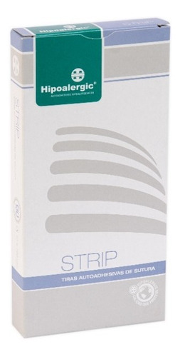 Sutura Adhesiva Tiras Strip Hipoalergic Strip 12x100mm 60un