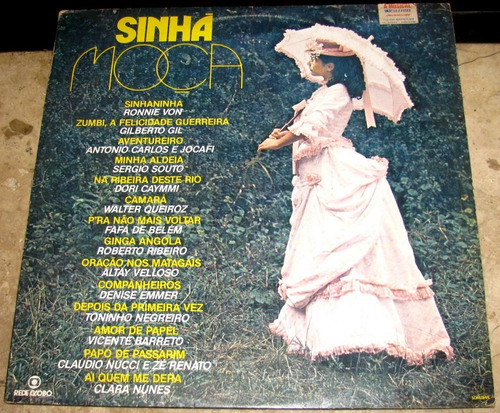Lp Sinha Moça (1986) Ronnie Von Gilberto Gil Clara Nunes (Usado)