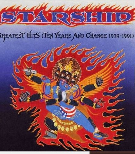 Starship Greatest Hits Cd Ten Years And Change 1979 - 1991 