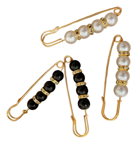 Fa 5 Surtido De Broches De Perlas Para Suéteres De 5 Piezas