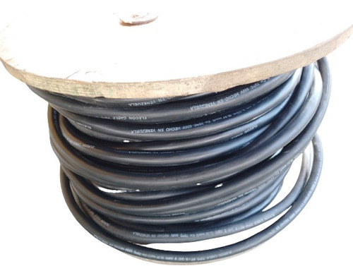 Cable Electrico Negro St-e 3/c 8 Awg 