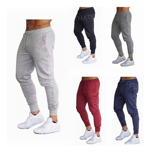 Pants Jogger Deportivo Slim Fit Súper Calidad Elástico