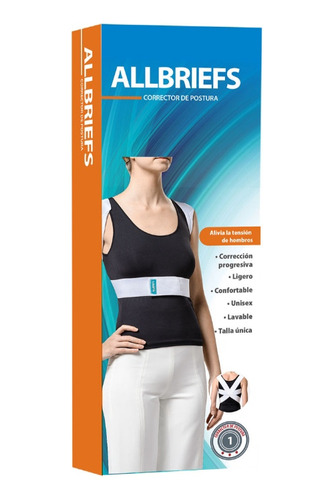 Corrector De Postura Allbriefs Talla Única 