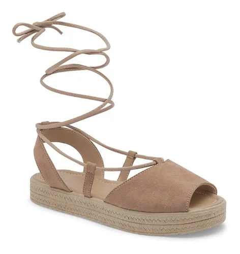 Huarache Sandalia De Tiras Para Mujer Durazno 1184 22155