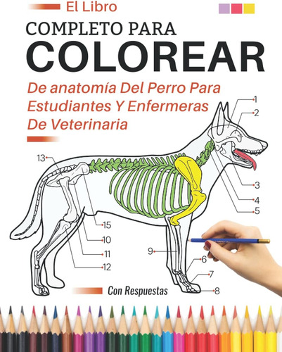 Libro: El Libro Completo Colorear Anatomía Del Perro