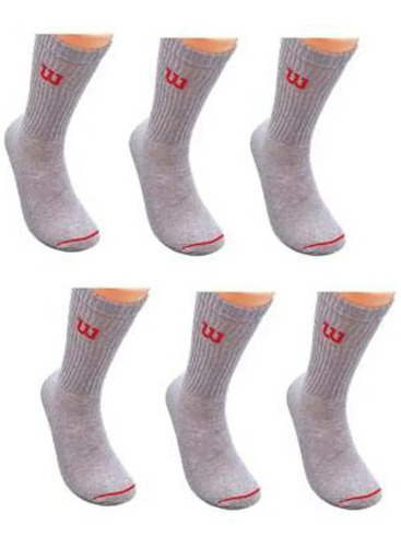 Calceta Wilson Extra Confort Unitalla Blanco 6 Pares