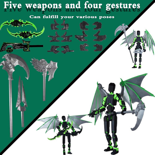 Para Dummy 13, Figuras De Accion T13 Alas, Robot