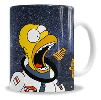 Comprar Taza De Cerámica Simpsons Homero En El Espacio - En Caja